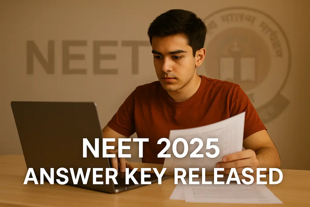 NEET NTA Answer Key 2025