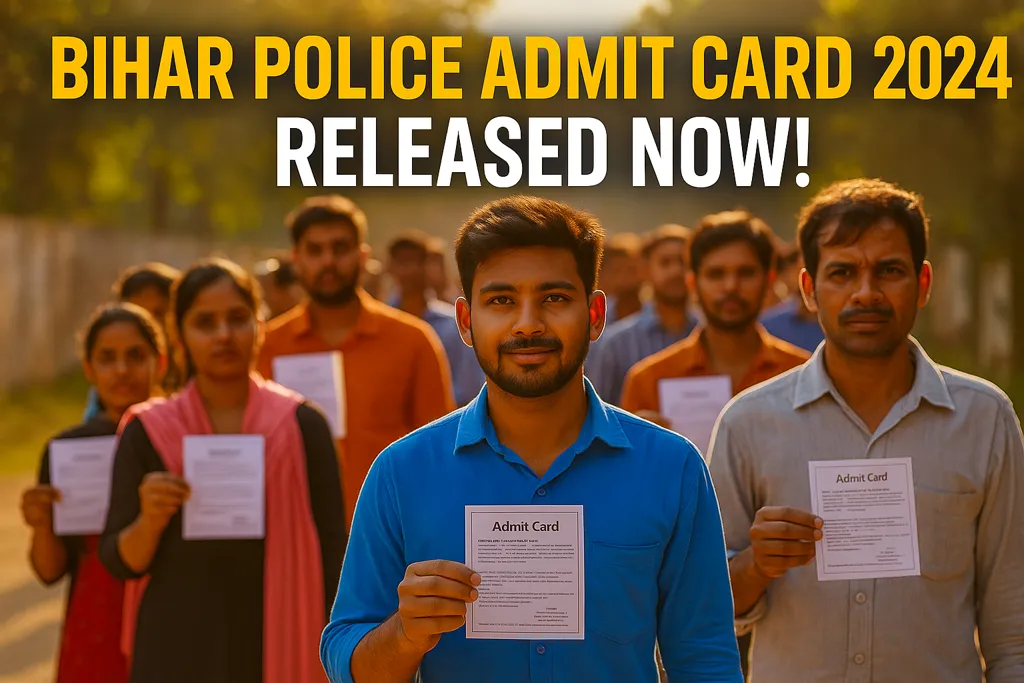 Bihar Police Admit Card 2024