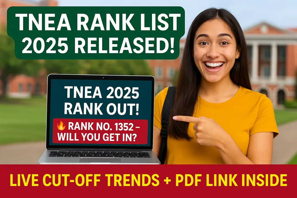 tamil nadu tnea rank list 2025