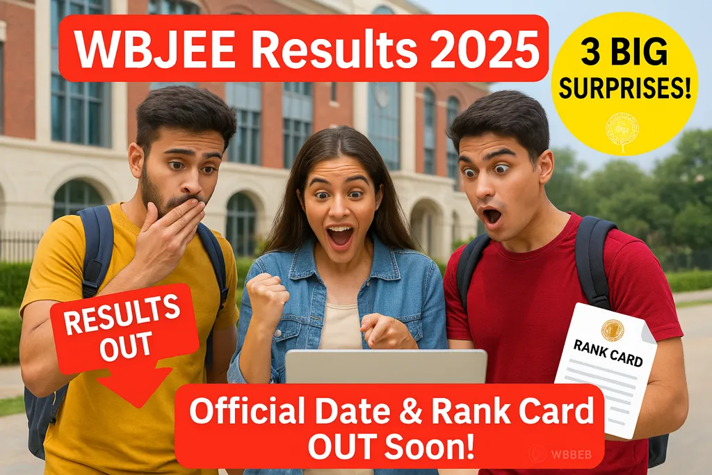 wbjee results 2025 date