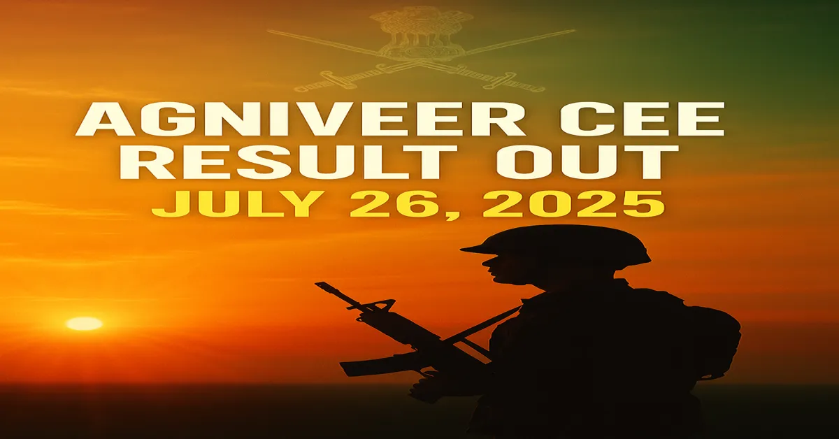 agniveer cee result indian army