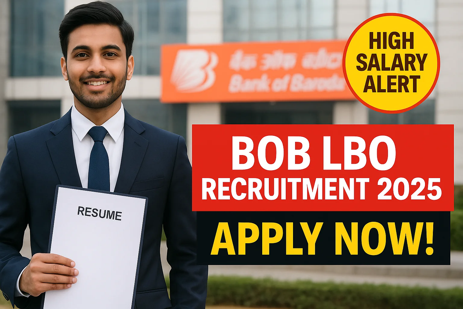bank of baroda lbo recruitment