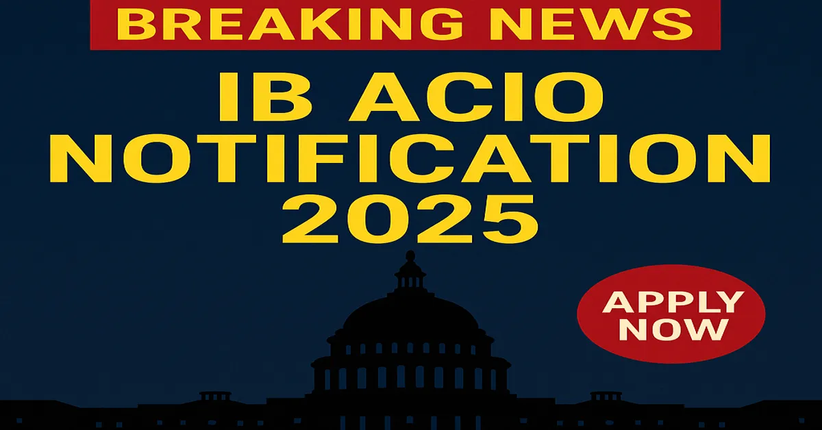 ib acio notification 2025