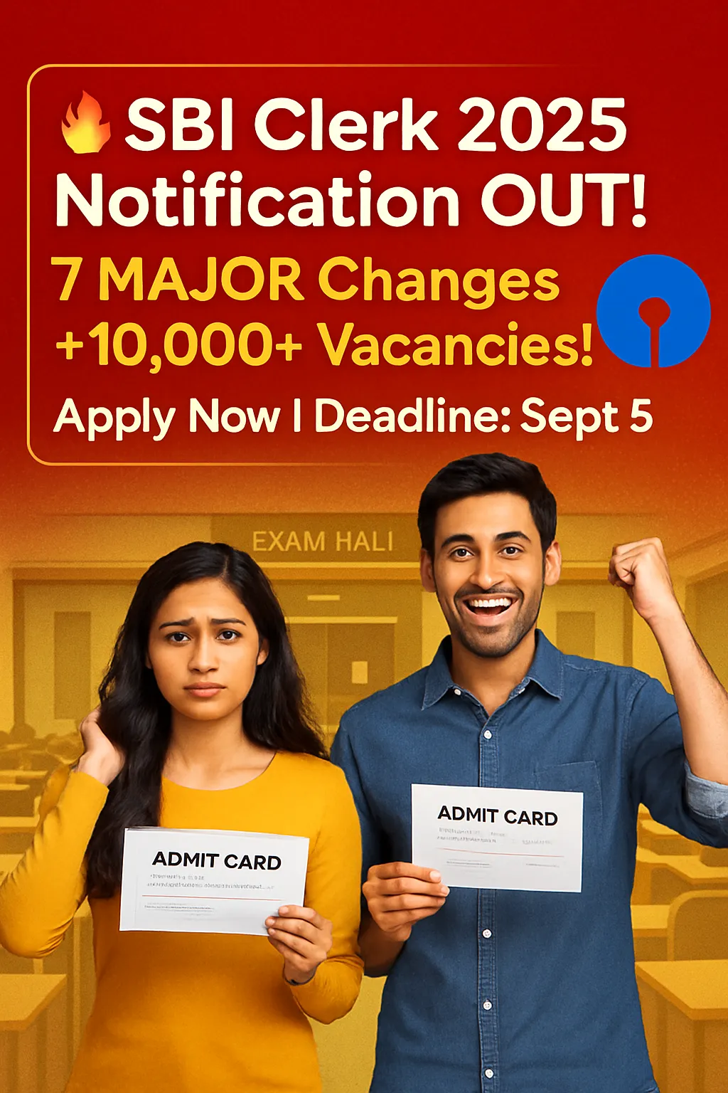 sbi clerk notification 2025